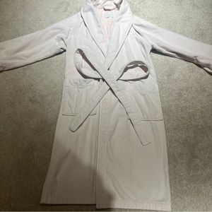 Frette cotton bath robe baby pink size s